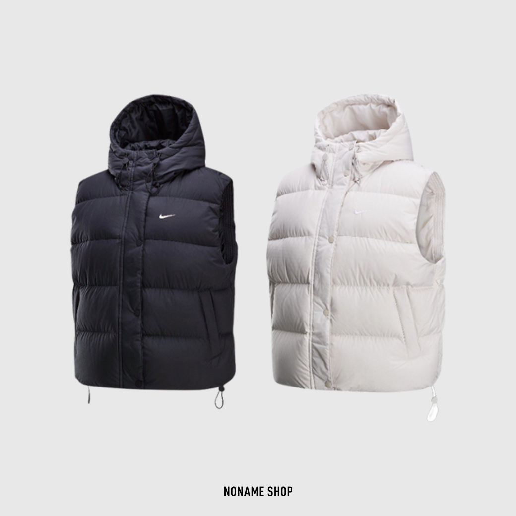 NIKE NSW 小勾 羽絨 保暖 背心 兩色 (女款)