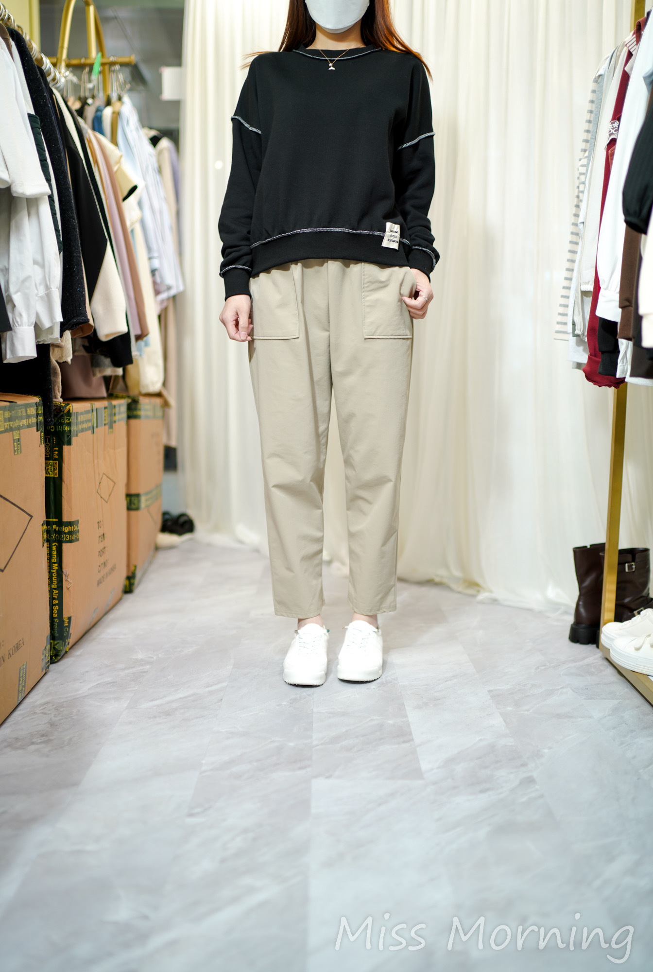 明線款上衣(14237)