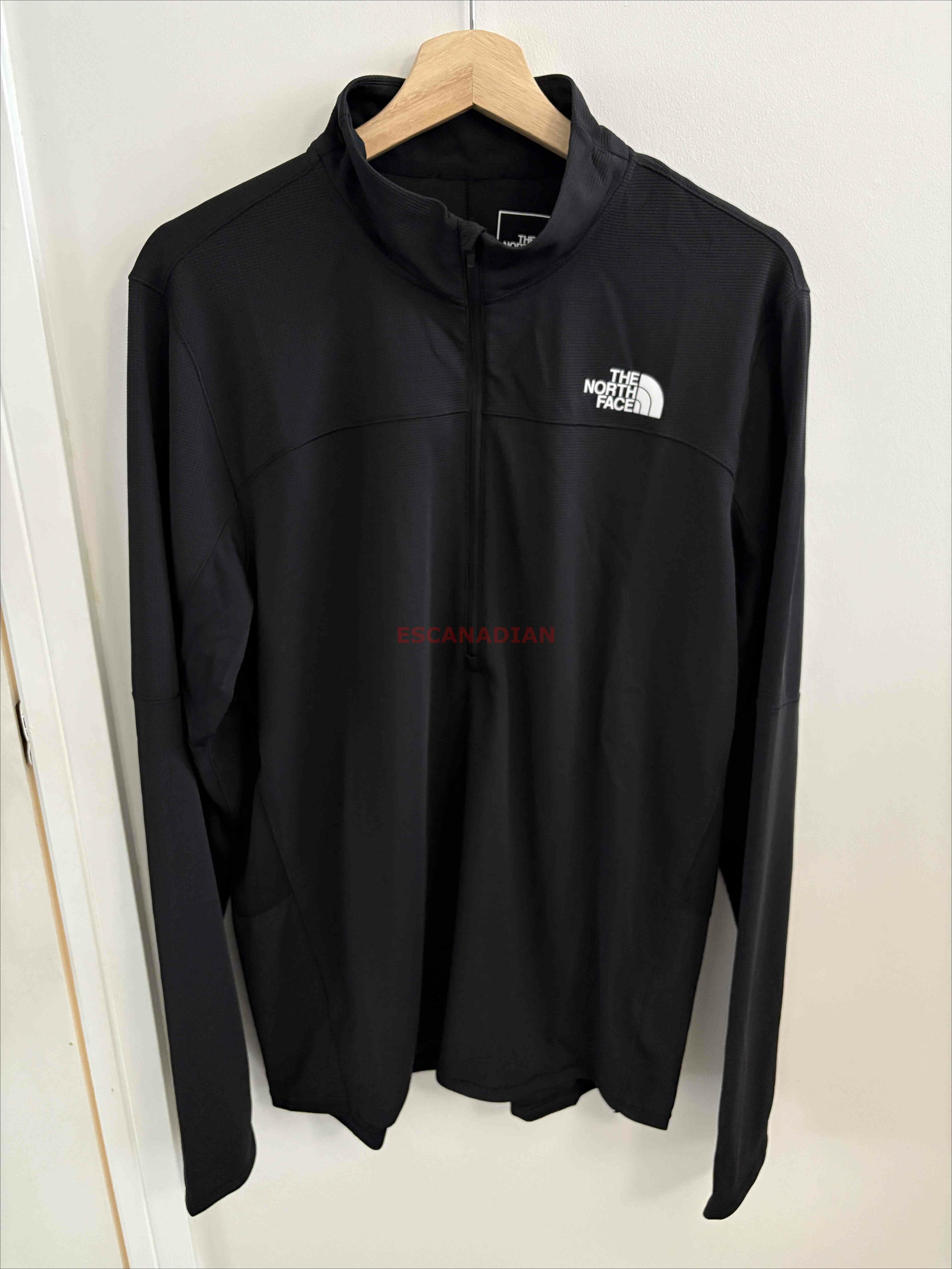 THE NORTH FACE 男大人 Sunriser系列 機能型 快乾 反光 半拉鍊上衣 (拇指扣)