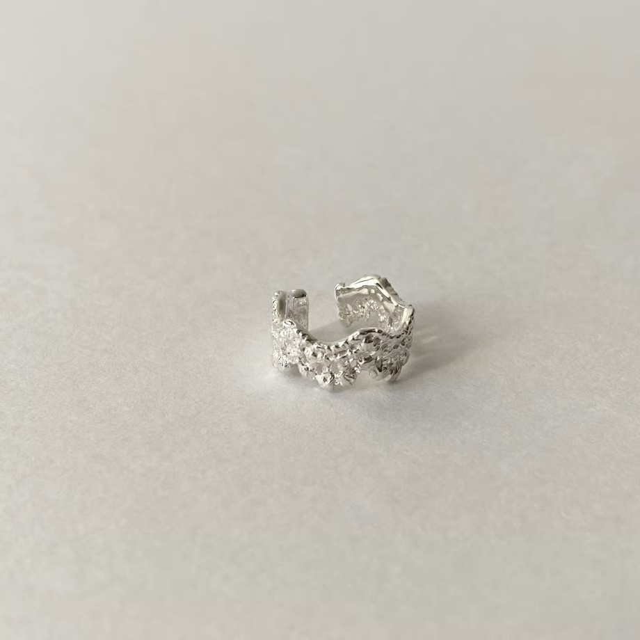 Rope Ear Cuff / Double (silver)｜FLAVOUR