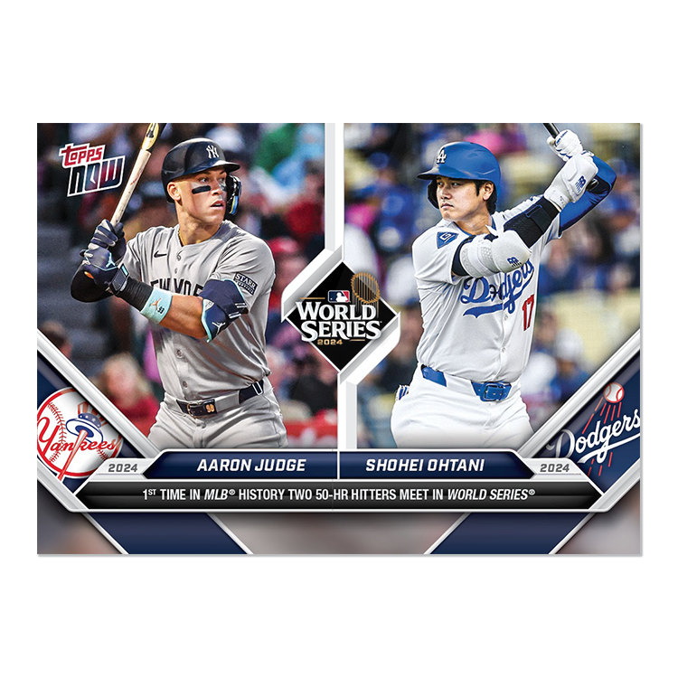 Aaron Judge/Shohei Ohtani - 2024 MLB 官方授權球員卡