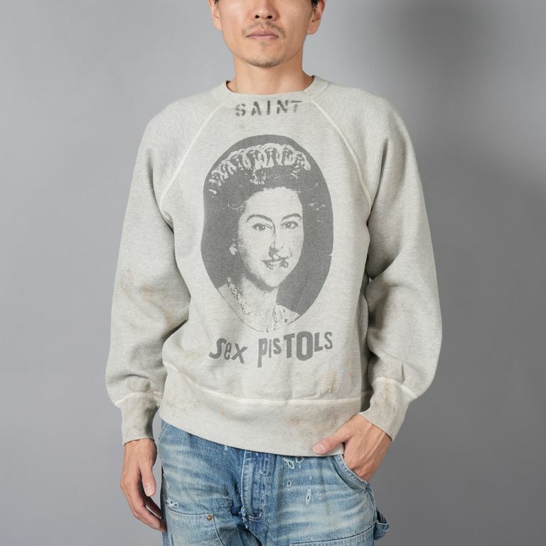 SAINT Mxxxxxx SP_CREW SWEATER / QUEEN - PRE ORDER ITEM (預訂中)