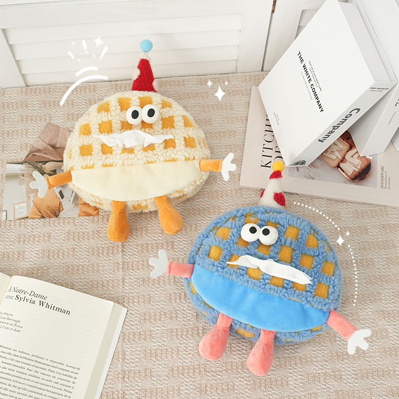 《5087》卡通裝飾圓形紙巾盒