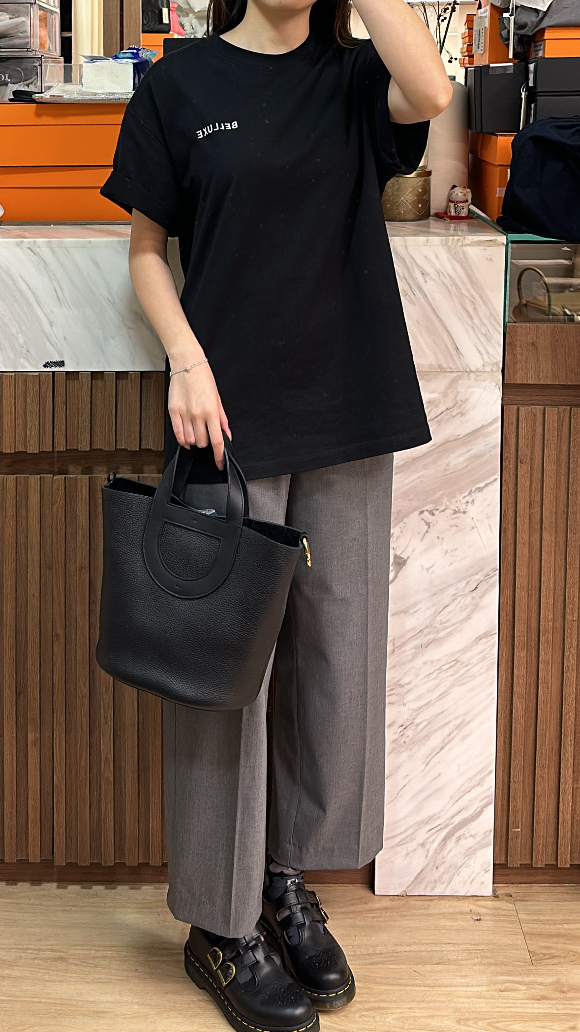 HERMES コート ダブルブレスト セリエボタン 38 美品 エルメス(HERMES)エルメス セリエボタン その他コート 衣料品