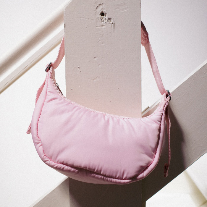 韓國代購> LESPORTSAC X GLOWNY MINI CRESCENT HOBO