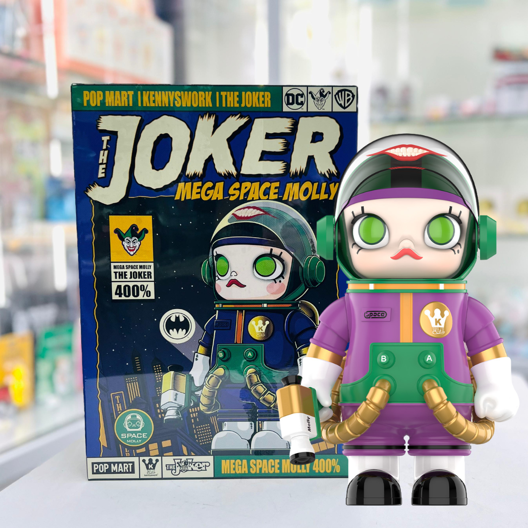 その他 MEGA SPACE MOLLY 400% JOKER Pop Mart Mega Collection 400% Space Molly Joker Figure | eBay