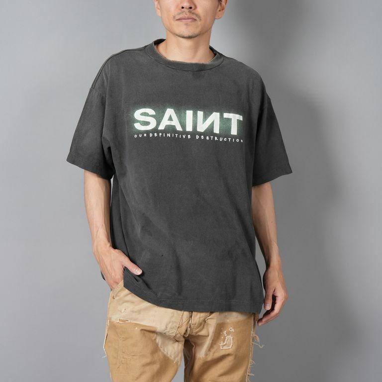 SAINT Mxxxxxx SS TEE / SAINT / BLACK - PRE ORDER ITEM (預訂中)
