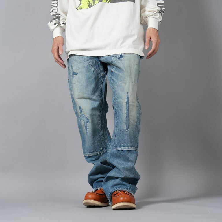 9/22 RE-STOCK: SAINT Mxxxxxx DOUBLE KNEE / DENIM / BLUE - PRE ORDER ITEM (預訂中)