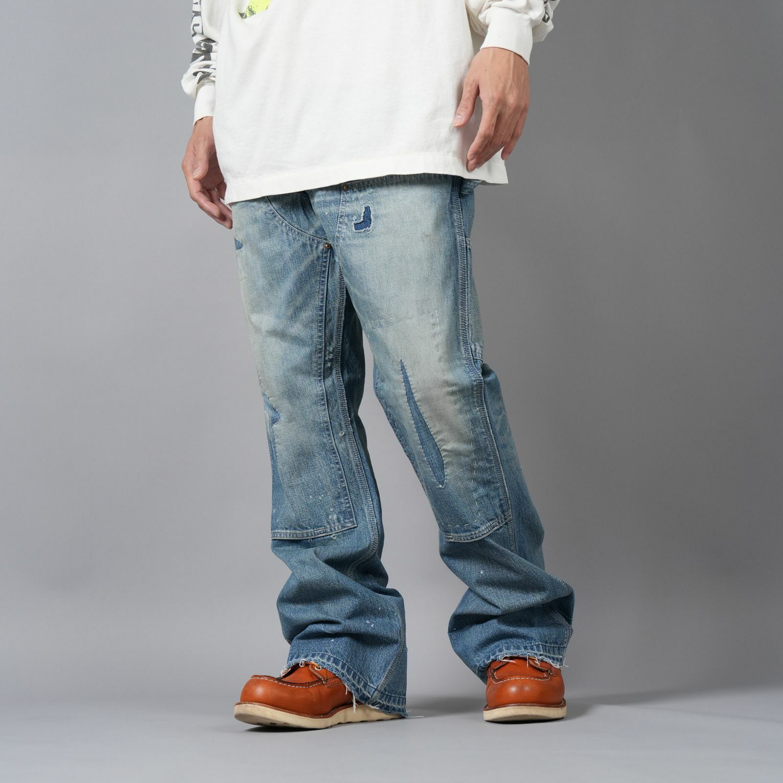 9/22 RE-STOCK: SAINT Mxxxxxx DOUBLE KNEE / DENIM / BLUE - PRE ORDER ITEM (預訂中)