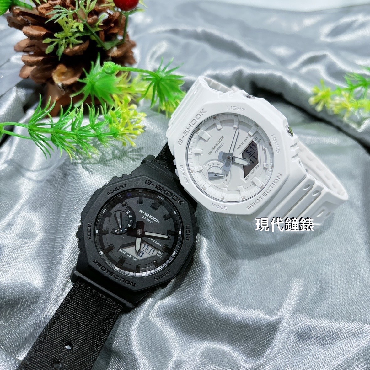 【G-SHOCK】Tone-on-Tone系列 GA-2100-7A7 45.4mm 現代鐘錶