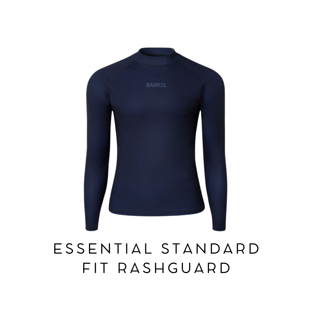 ▲BARREL 男款素色防曬衣 NAVY