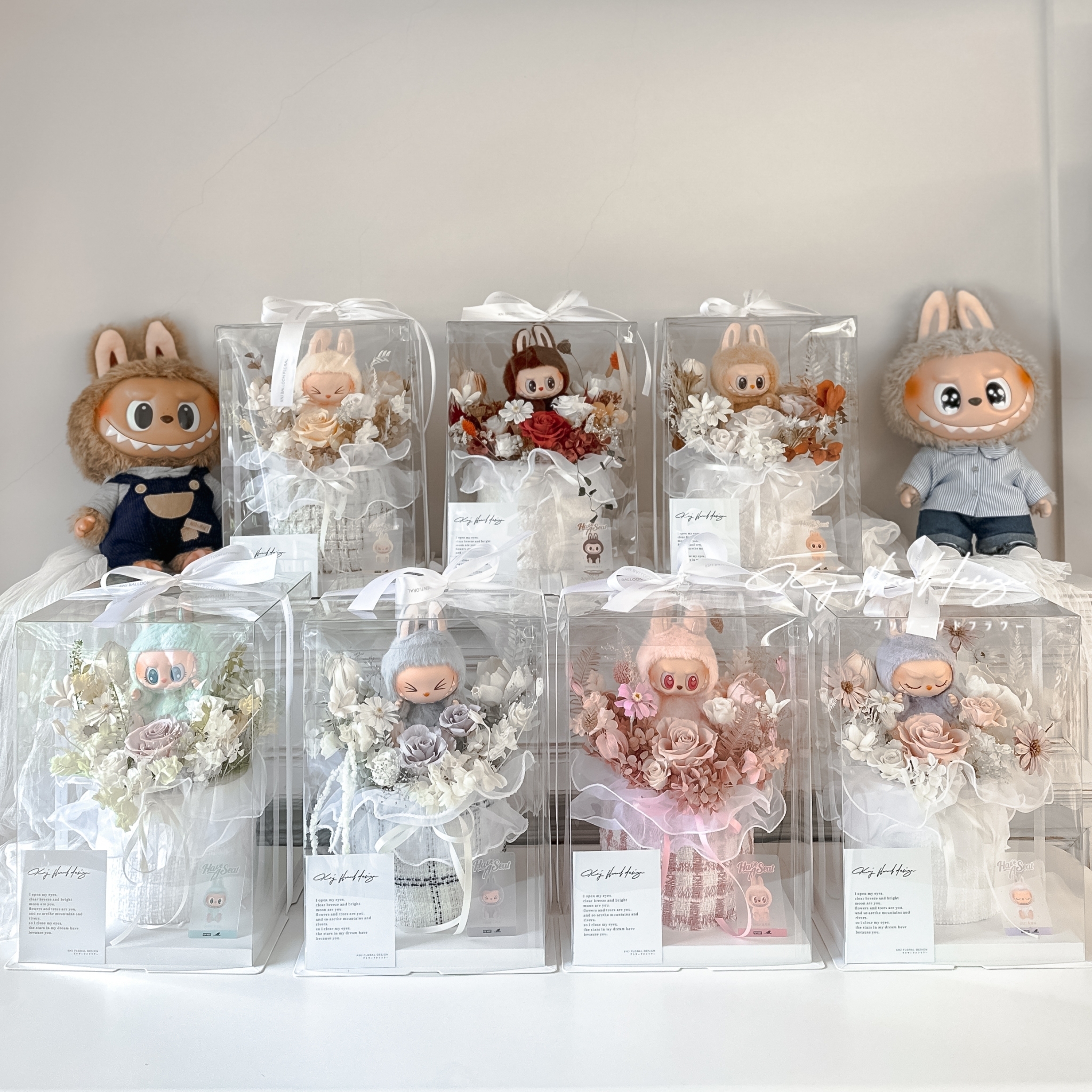 LABUBU坐坐派對永生花禮