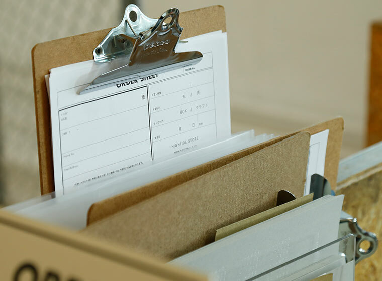 HIGHTIDE Penco手寫板 銀夾：四種尺寸的好用板夾