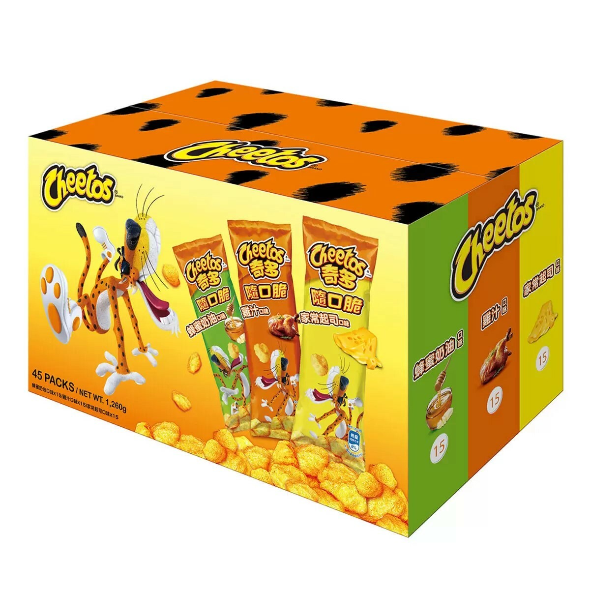 台灣 好市多 奇多 隨口脆綜合口味組 45包 共1260公克 (✈️直送香港✈️運費到付)