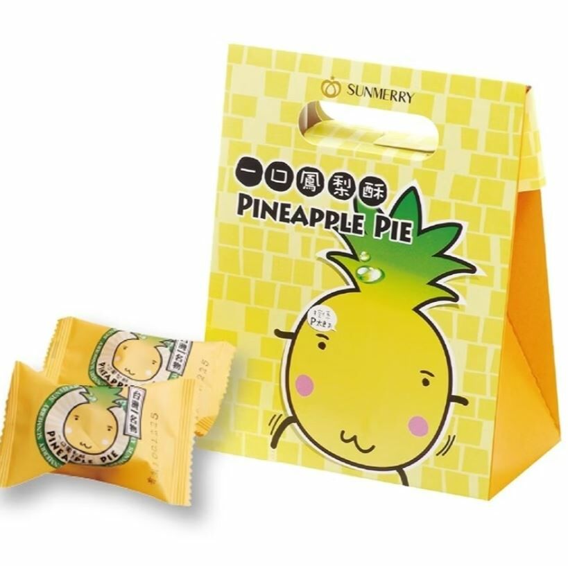 台灣 伴手禮 聖瑪莉 一口鳳梨酥12入-三角禮盒 (✈️直送香港✈️運費到付)