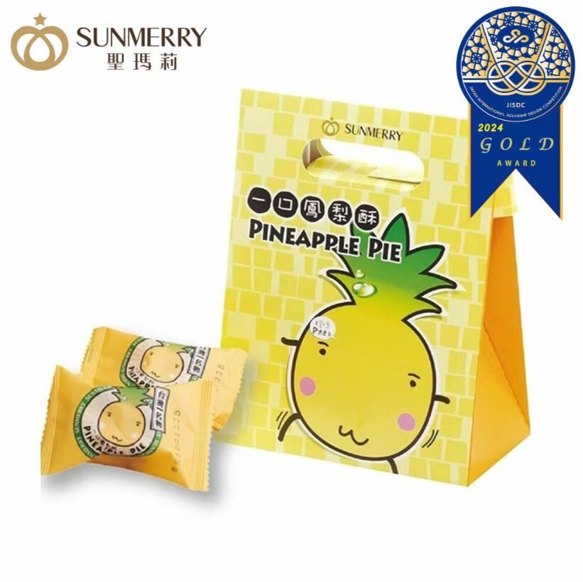 台灣 伴手禮 聖瑪莉 一口鳳梨酥12入-三角禮盒 (✈️直送香港✈️運費到付)