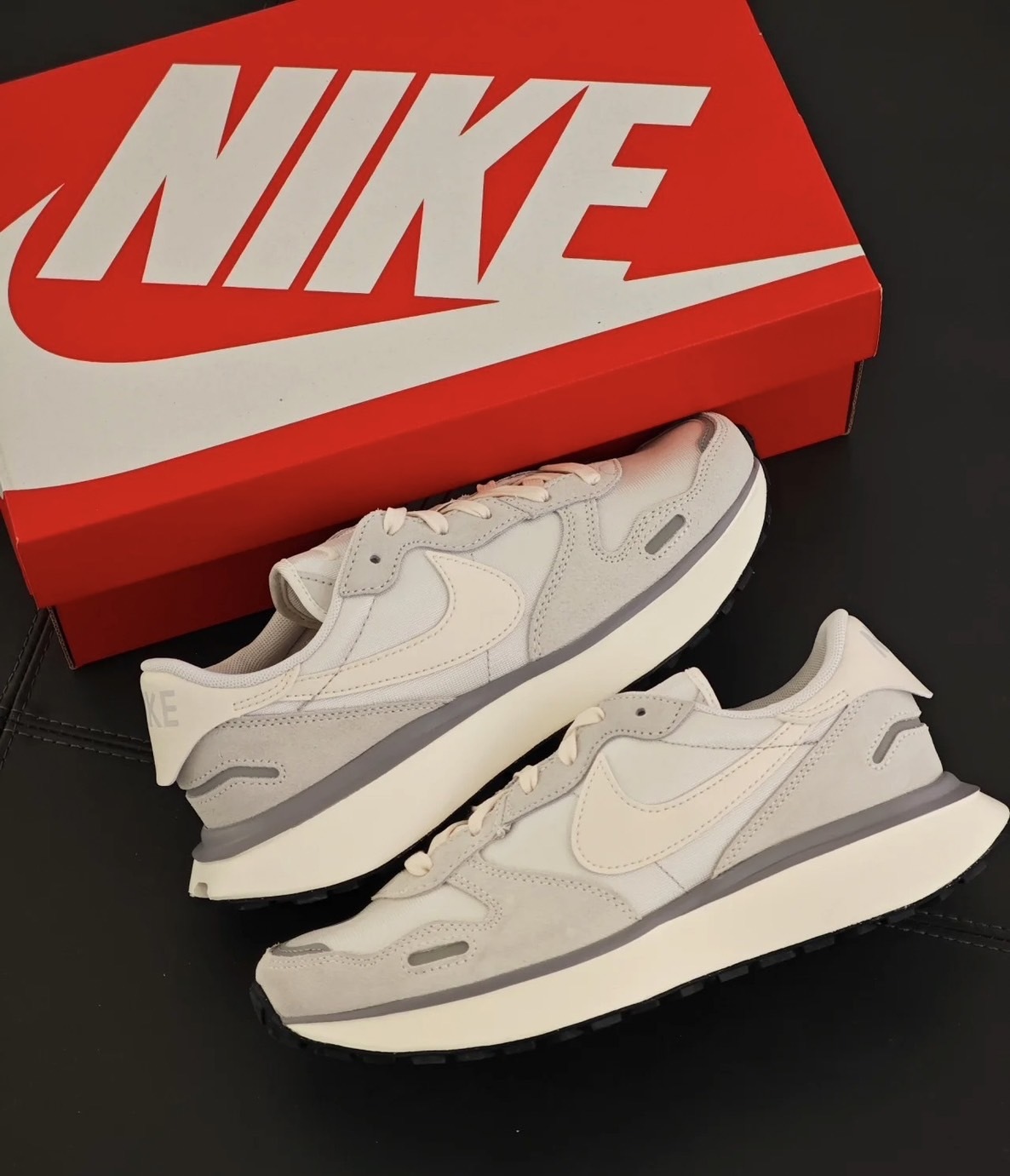 <好像很厲害😳> NIKE PHOENIX WAFFLE 白米灰 女鞋