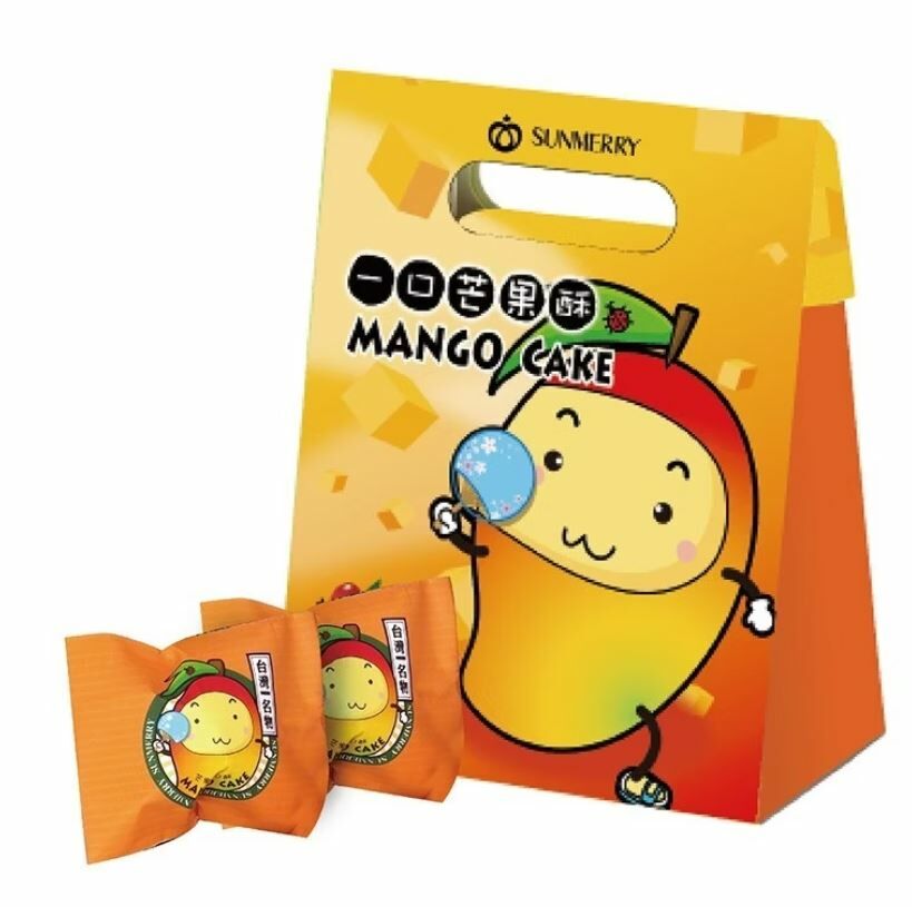 台灣 伴手禮 聖瑪莉 一口芒果酥12入-三角禮盒 (✈️直送香港✈️運費到付)
