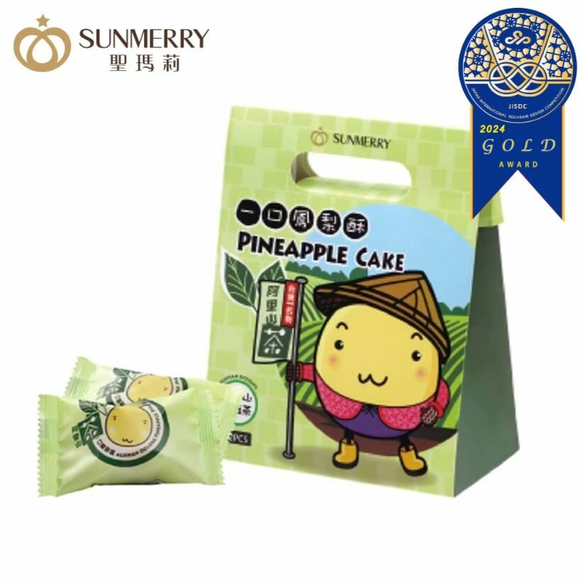 台灣 伴手禮 聖瑪莉 一口烏龍茶酥12入-三角禮盒 (✈️直送香港✈️運費到付)