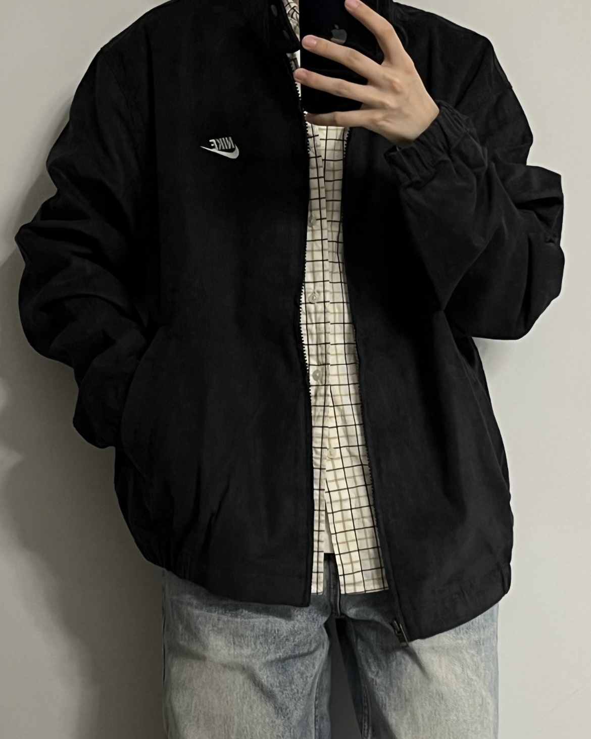 <新色加入>Nike NSW Club Harrington 燈芯絨 刺繡 Logo 立領 外套 夾克 三色