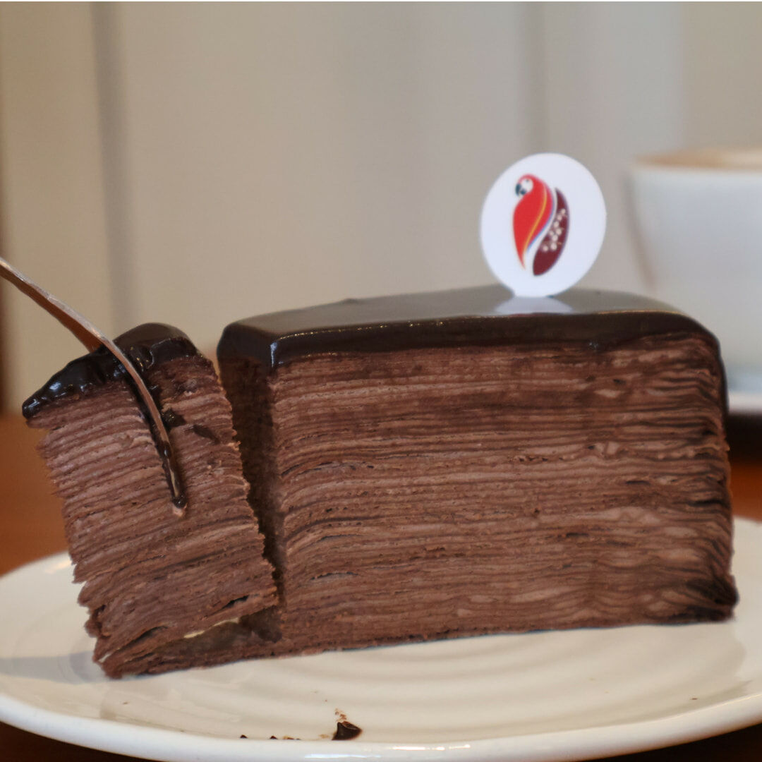 Chocolate crepe cake