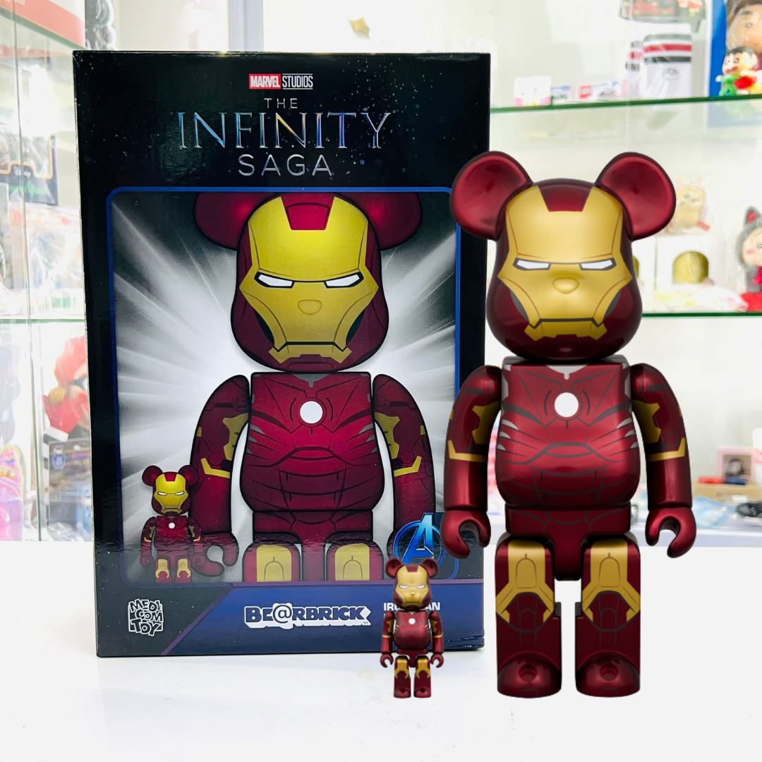 100%+400% BE@RBRICK IRON MAN MARK III
