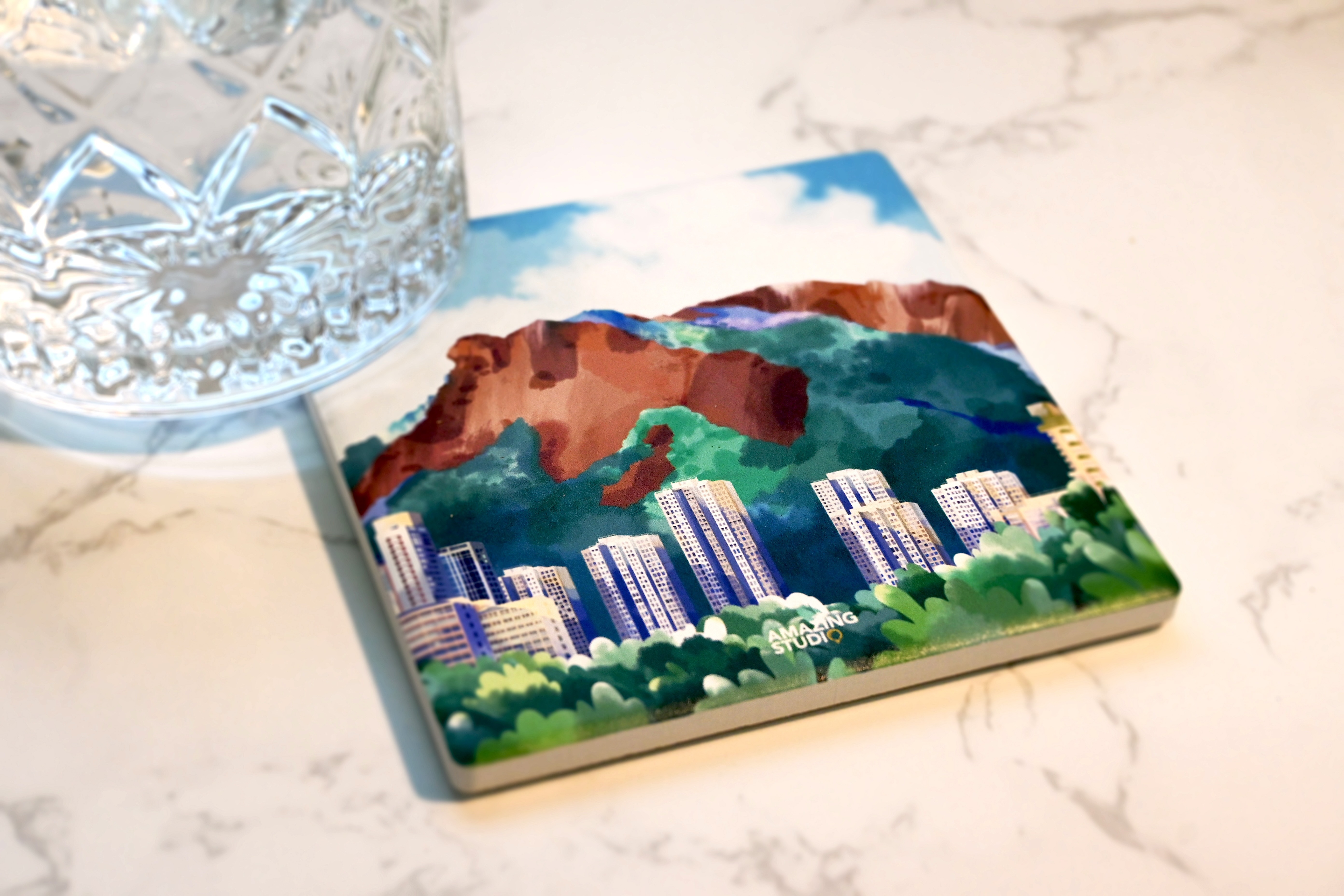 【香港地 - 獅子山 】 杯墊丨Amazing Studio