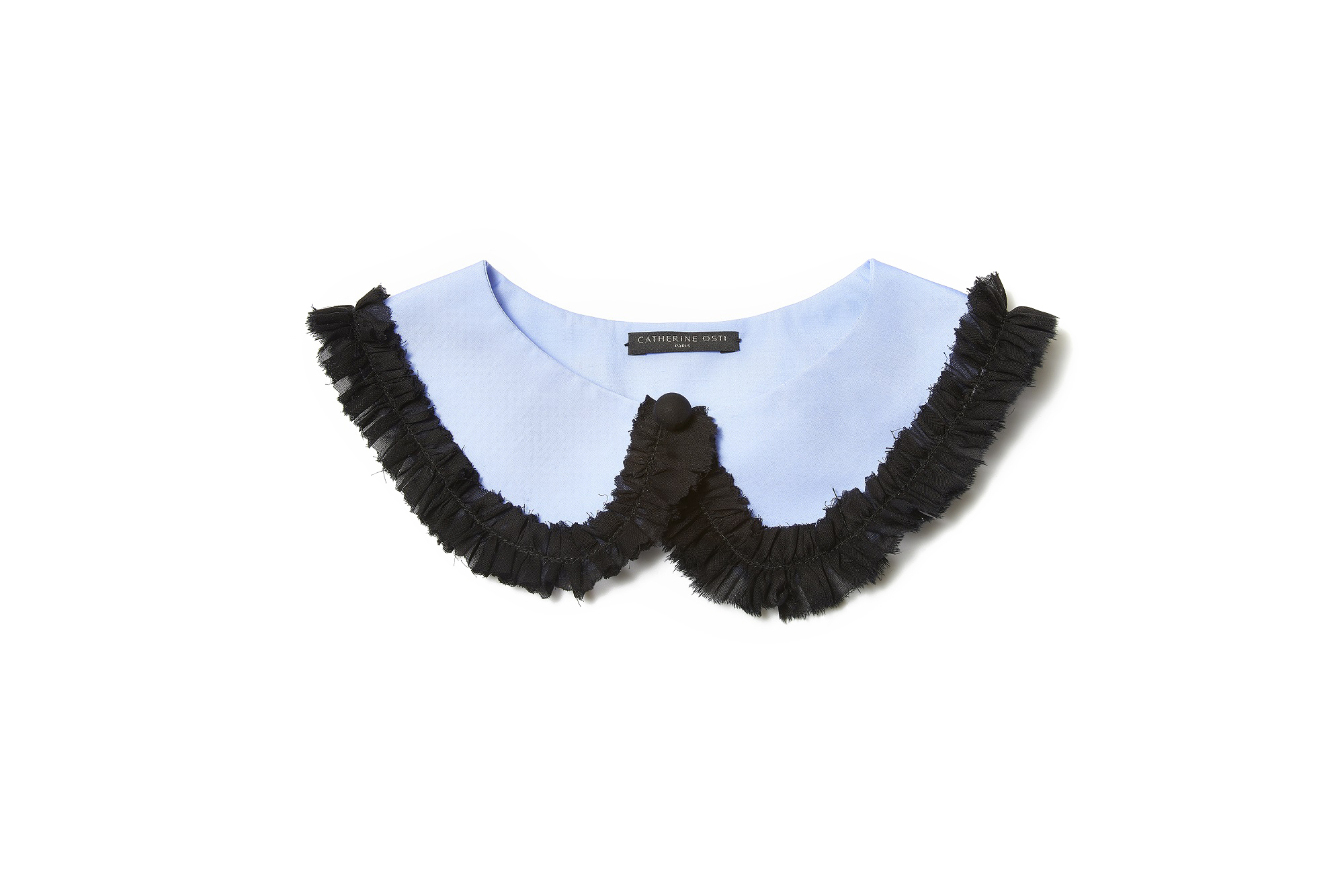 1CI1031-007 CATHERINE OSTI Collar Emy Blue/Black (A-EU-E)