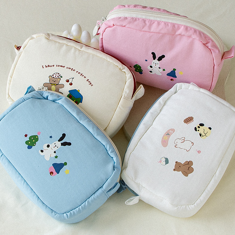 《5096》防水尼龍小號便攜卡通收納包