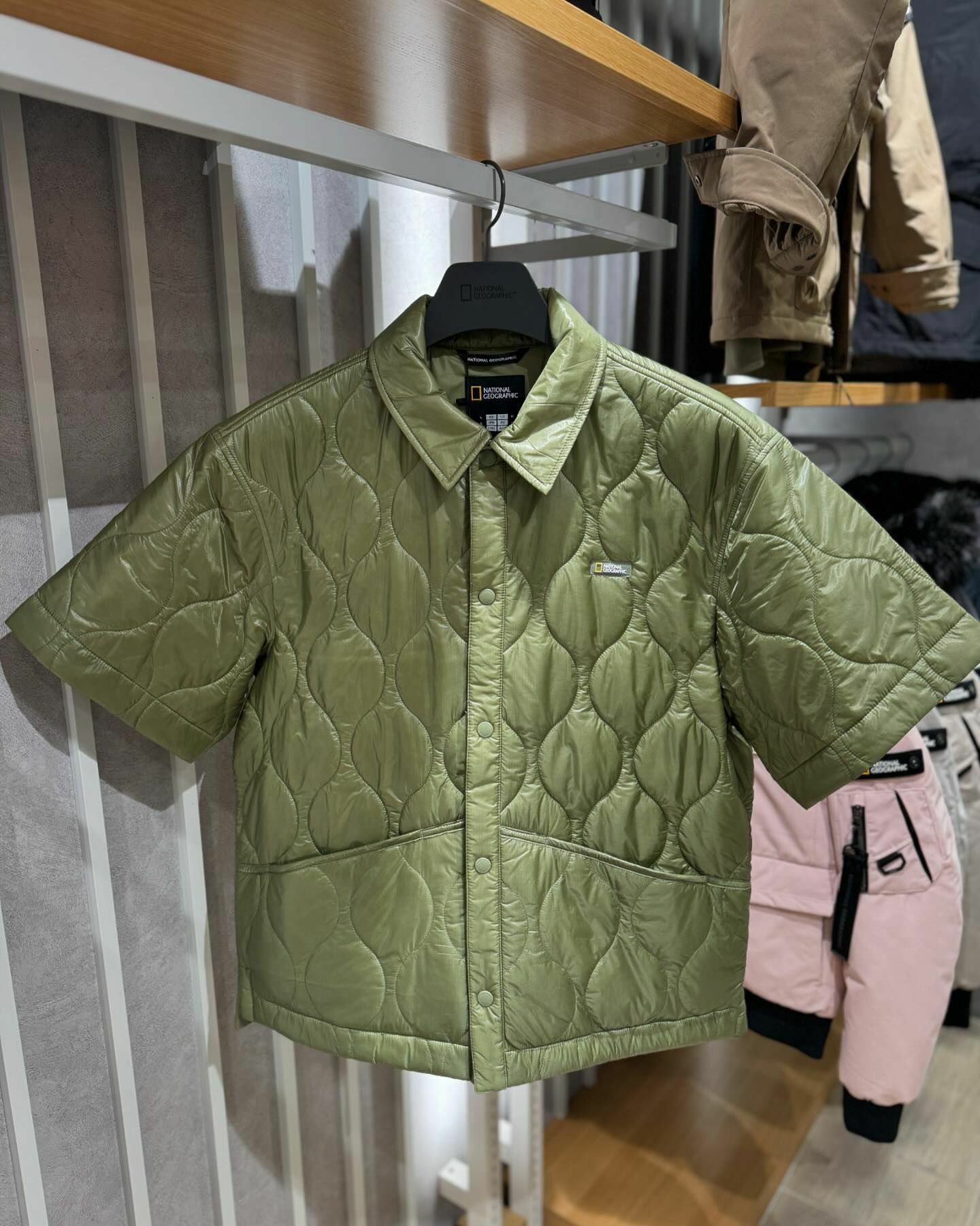 【代購】NATIONAL GEOGRAPHIC 國家地理 NRN 復古 格紋 保暖 襯衫 N244MPD060