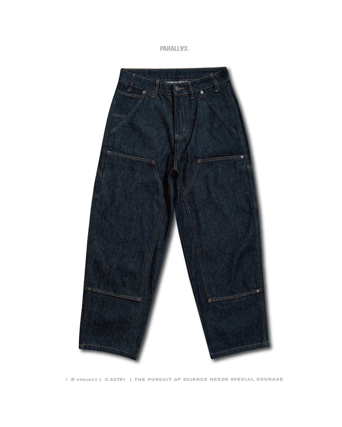 parallax.tp 24 S/S “Laser”Double knee Pants