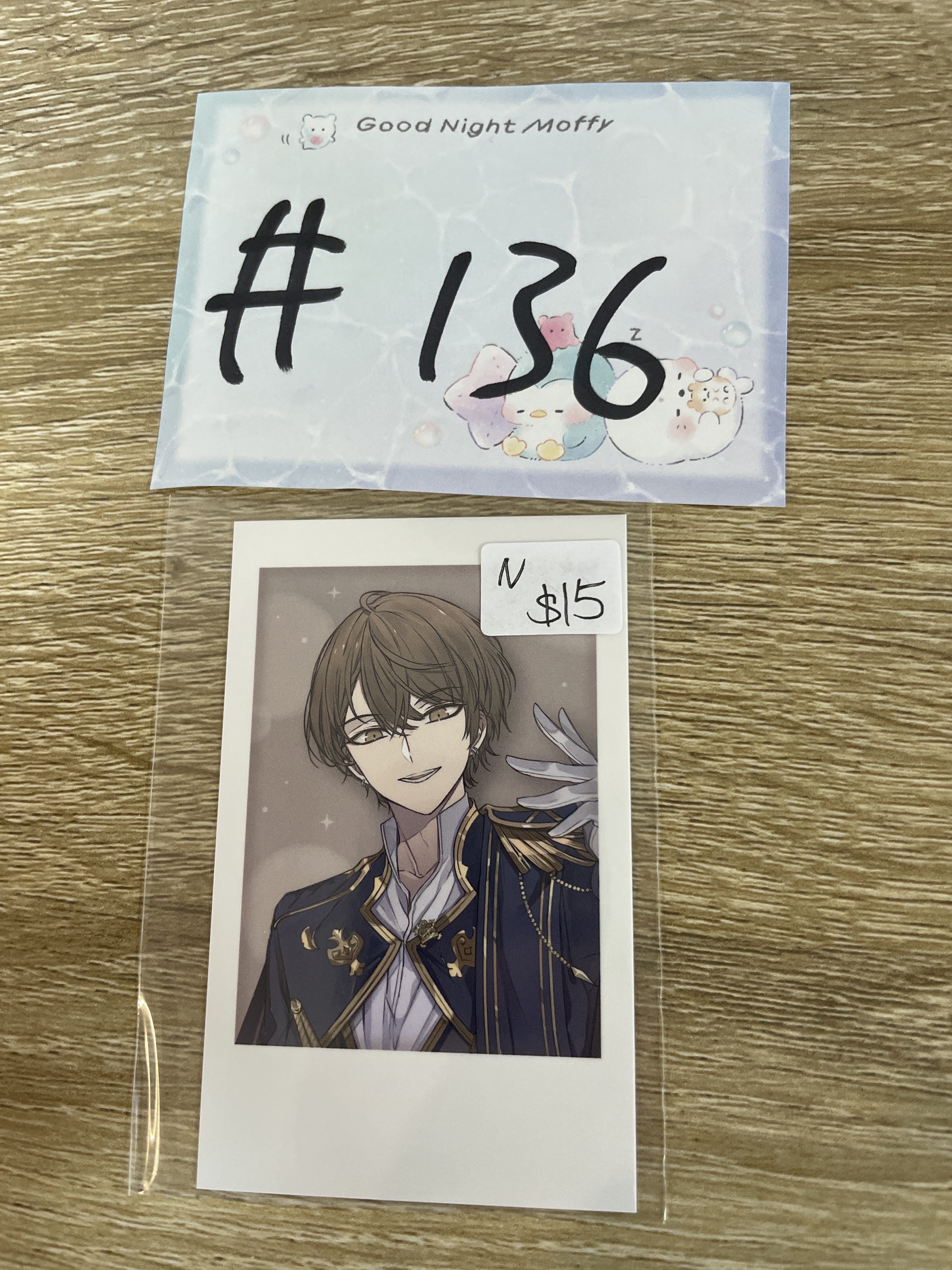 彩虹社 加賀美 N 拍立得 #136