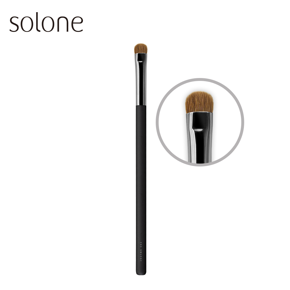 【現貨】【抓粉力100分！眼妝王者掃！】Solone 大藝術家玩色重點勾勒刷 / E03
