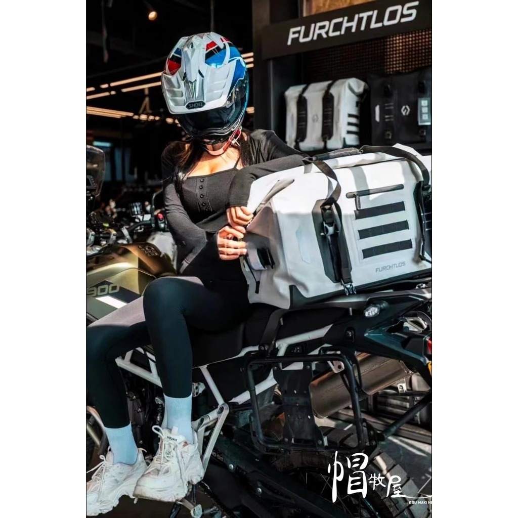 FURCHTLOS富合樂斯 防水後座包旅行袋50L 可肩背 附收納袋