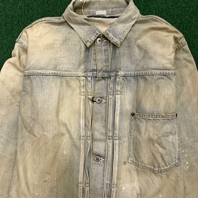 A.PRESSE 2024 A/W 1ST TYPE DENIM JACKET - SIZE M IN STOCK NOW (現貨發售中)