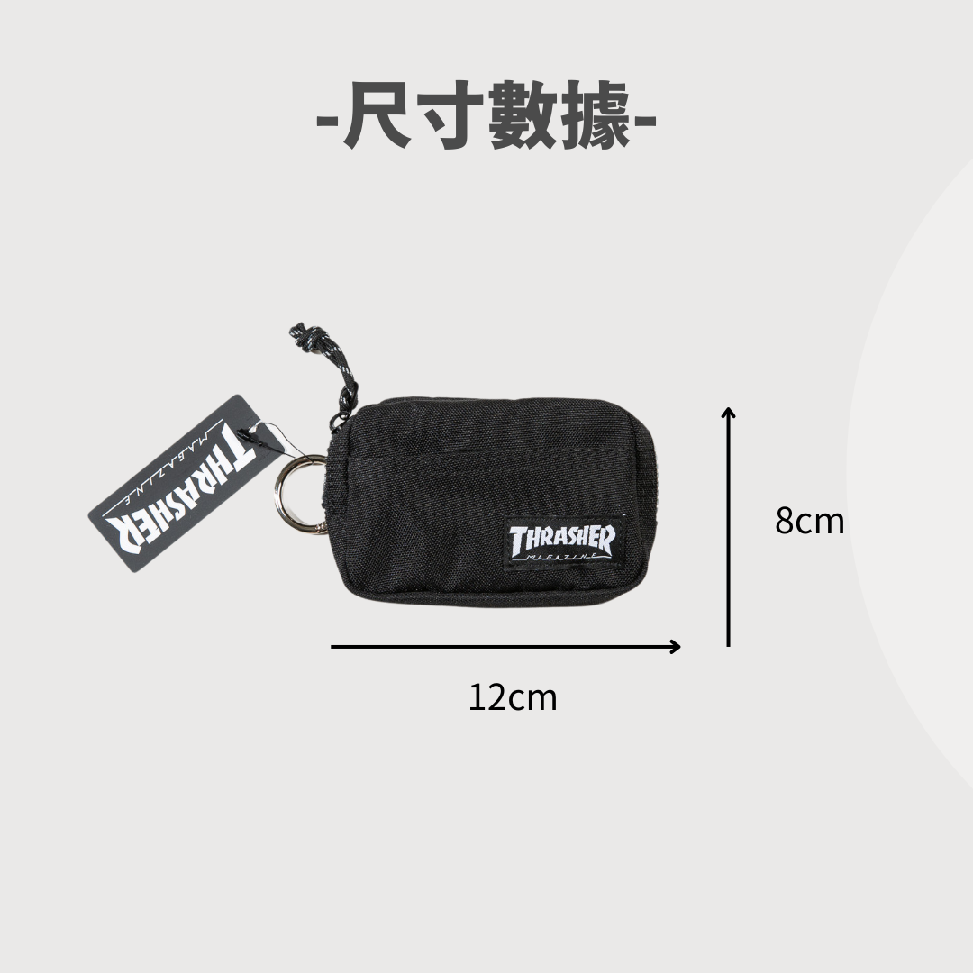 日線 THRASHER 零錢包 小包【 FUZY 】- B205089