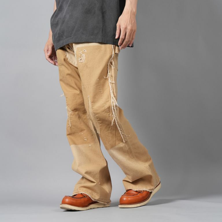 SAINT Mxxxxxx 2024 A/W DOUBLE KNEE PANT - BEIGE PRE ORDER ITEM (預訂中)