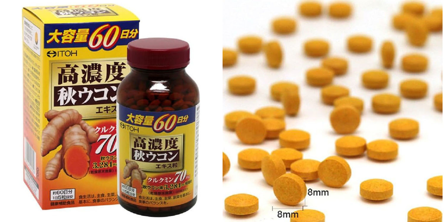 ITOH 高濃度秋薑黃護肝醒酒丸-60