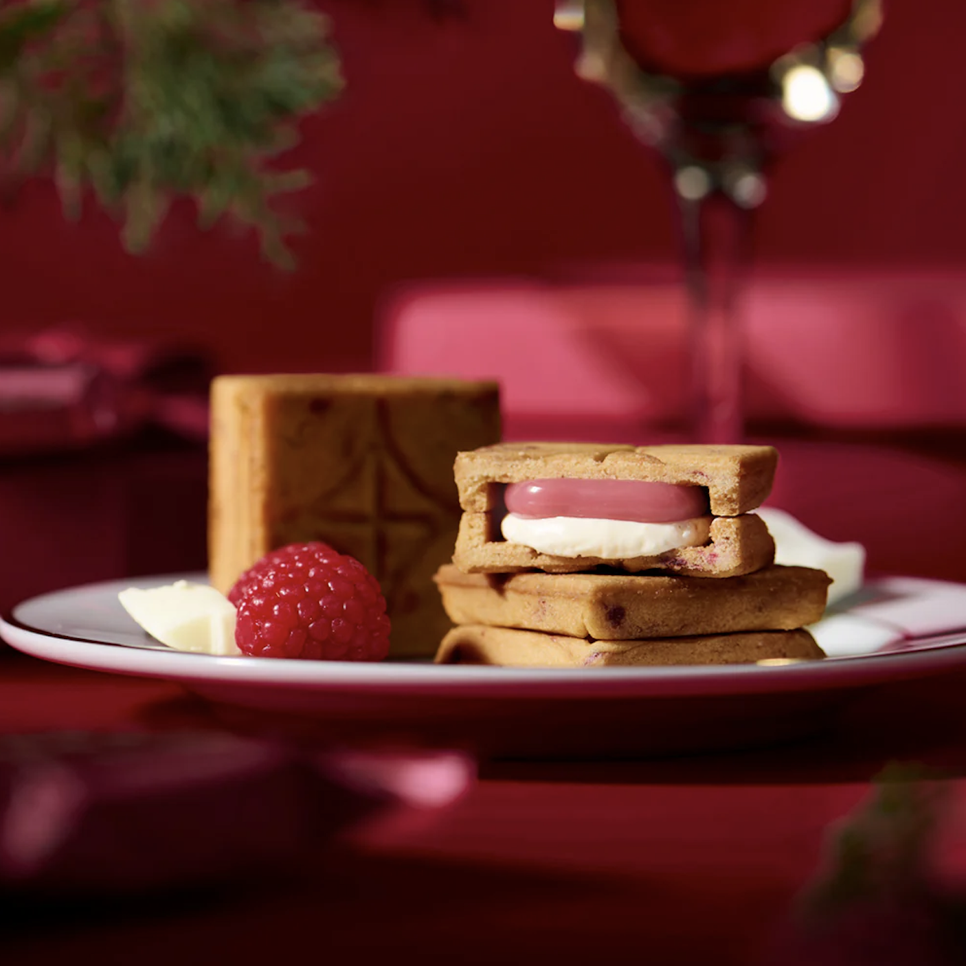 Press Butter Sand｜覆盆子白朱古力