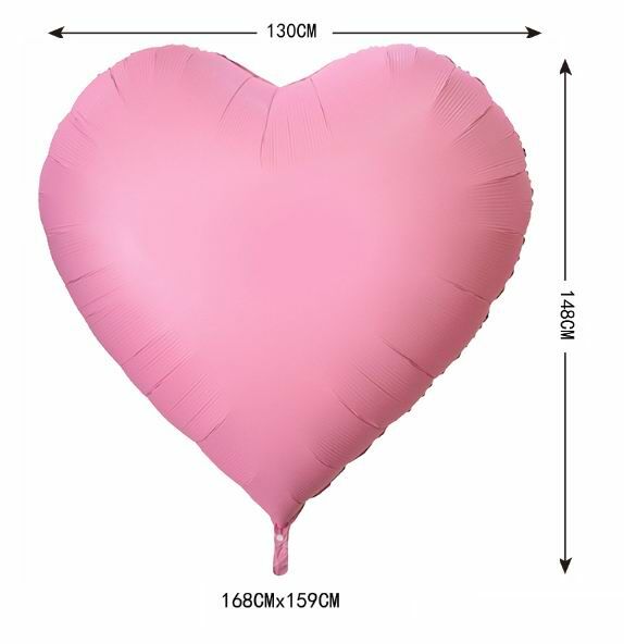 63吋超大型心形鋁膜氣球👉現貨