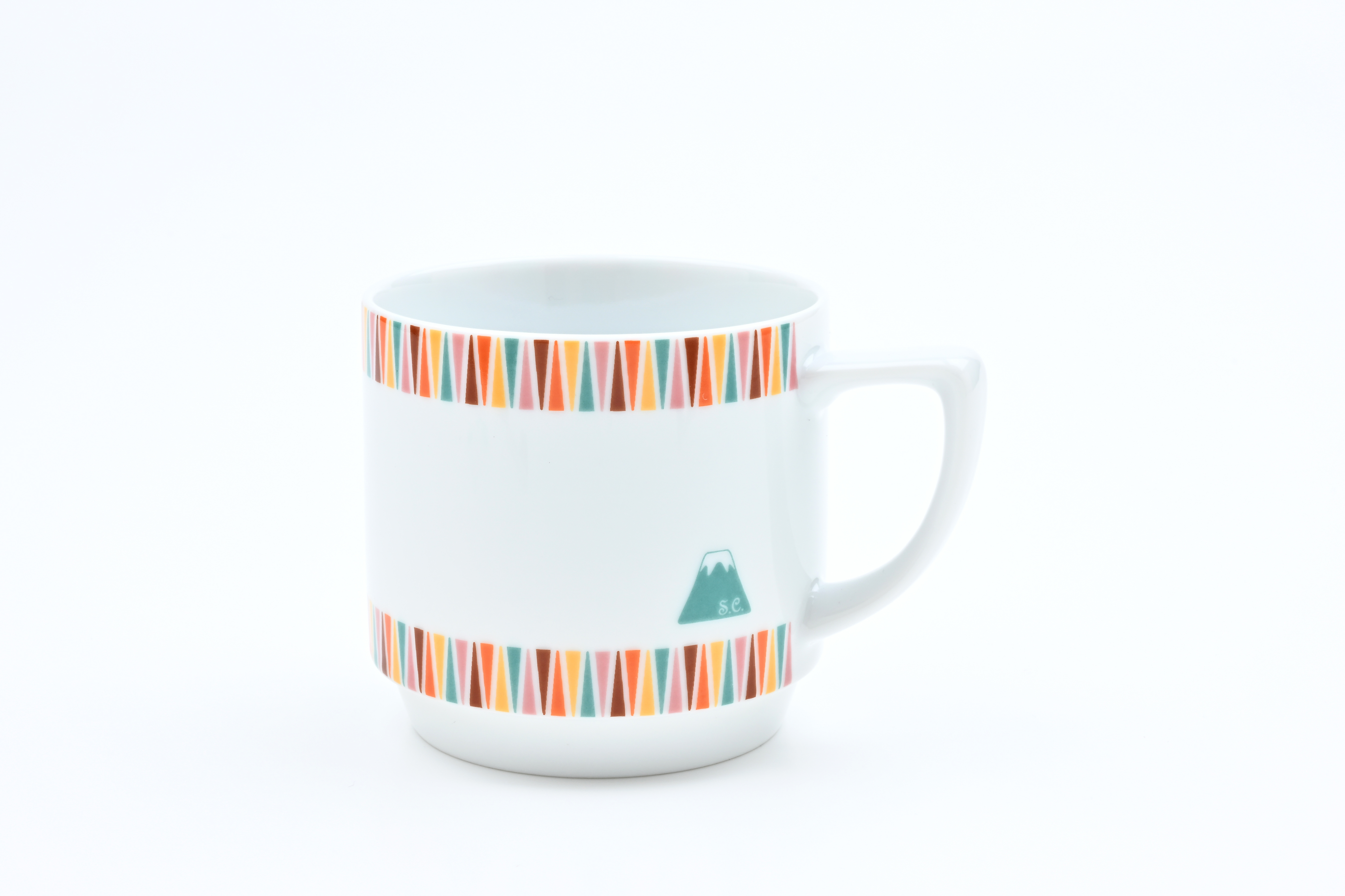 SWEETS CRAFT 日本富士山系列馬克杯 復古色