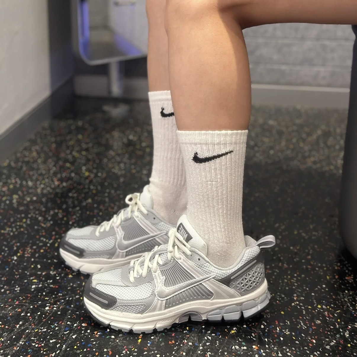 Nike Zoom Vomero 5 GS 大童 銀灰 金屬色 緩震 老爹鞋 復古 休閒鞋