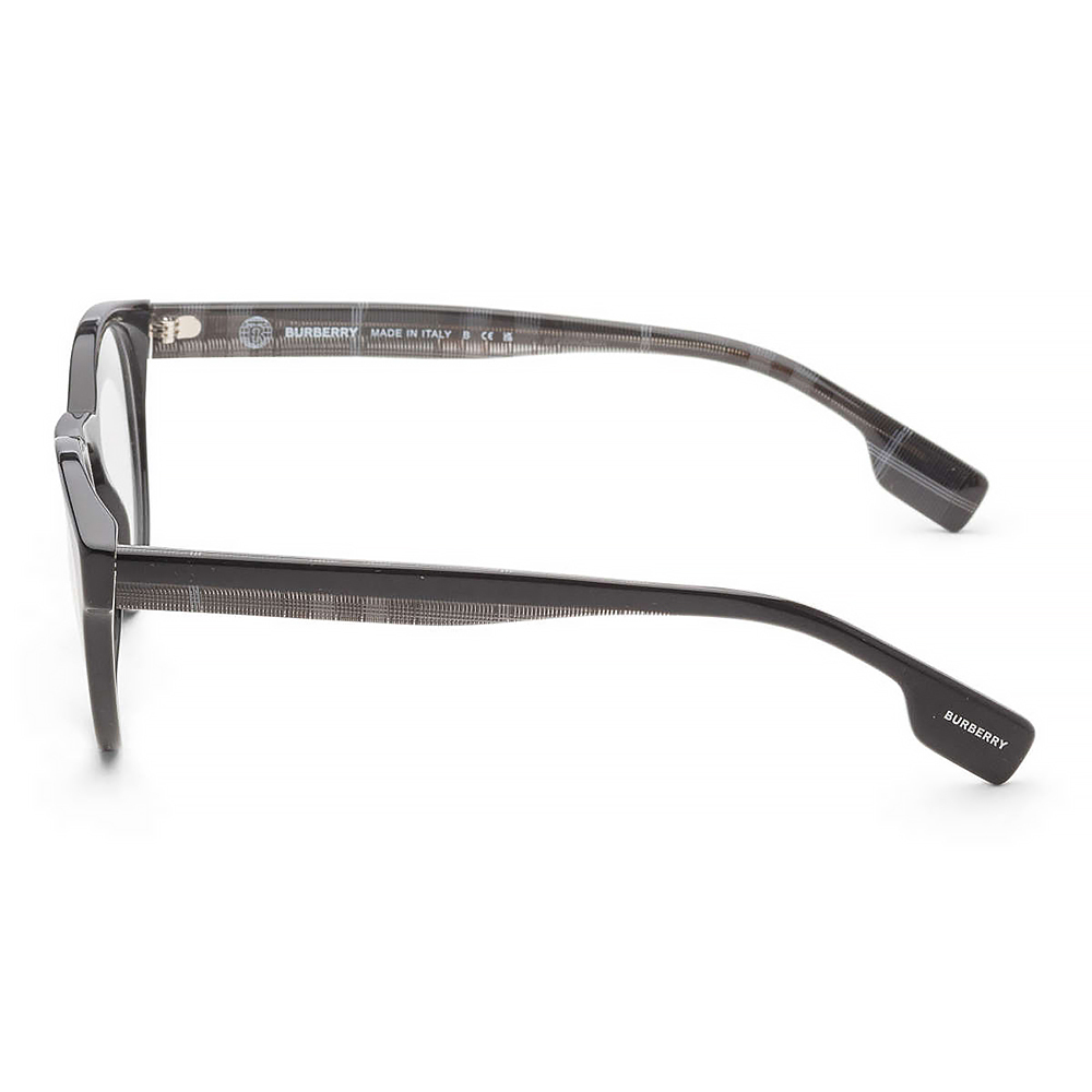 (海外代購)【Burberry】BE2354-3996-49 男士黑色圓形太陽眼鏡-下單請先私訊詢問