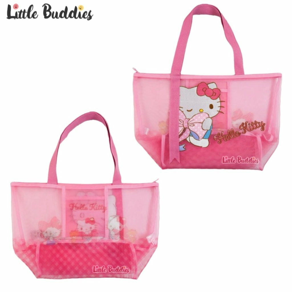 Sanrio 剌繡網紗袋