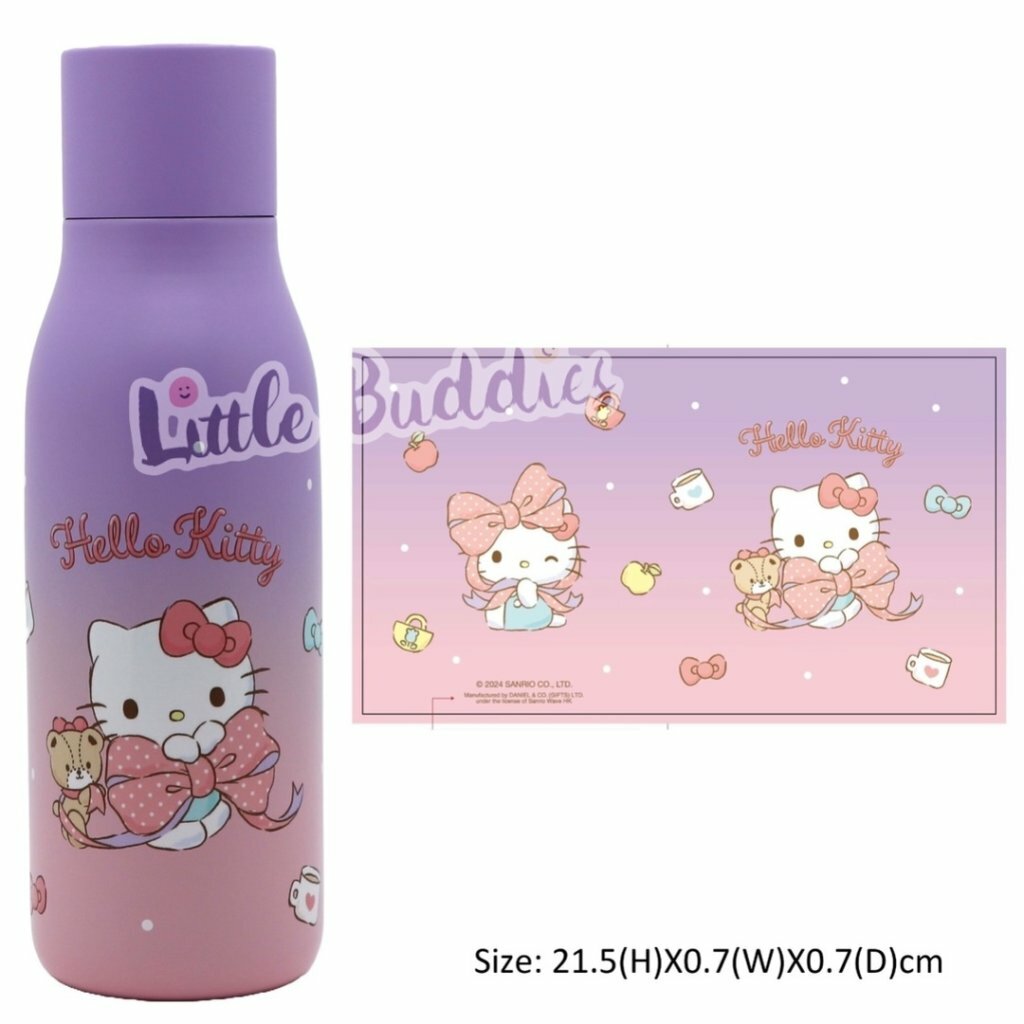 Sanrio 啞面不鏽鋼瓶/ 水樽 保溫/保冷 500ml