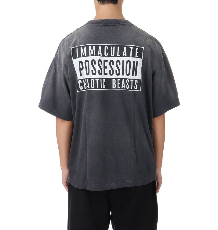 SAINT Mxxxxxx CP SS TEE / SMILE / BLACK - PRE ORDER ITEM (預訂中)