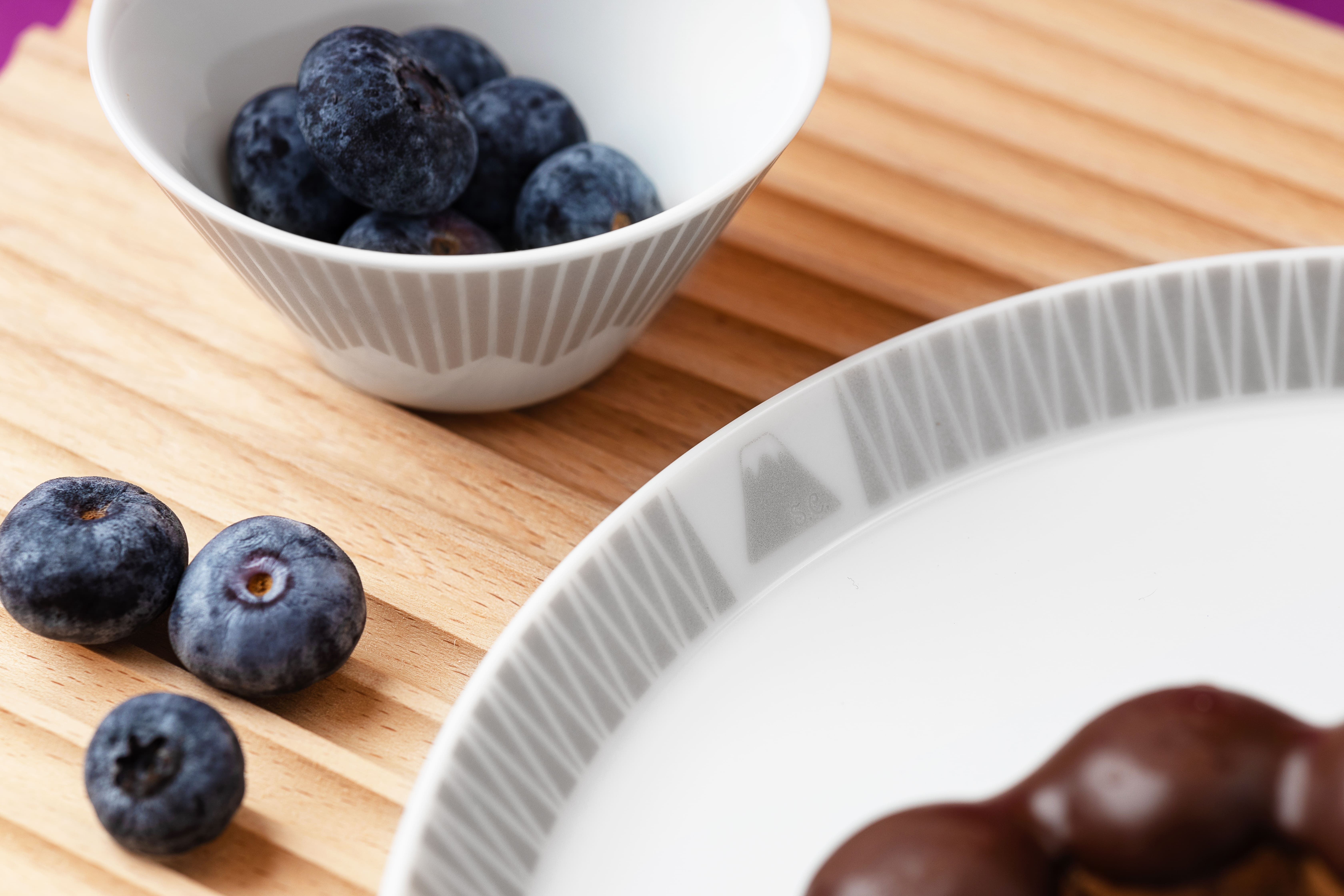 SWEETS CRAFT 日本富士山系列多用途餐盤 (大) 銀色