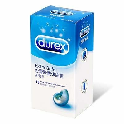 杜蕾斯 Extra Safe 雙保險裝 18 片裝 （平行進口）（Exp.06.2025）(4895173227387)