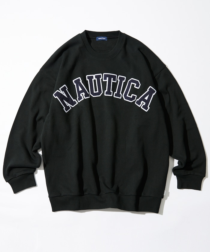 日本 Nautica Arch Logo Crewneck Sweatshirt 圓領衛衣