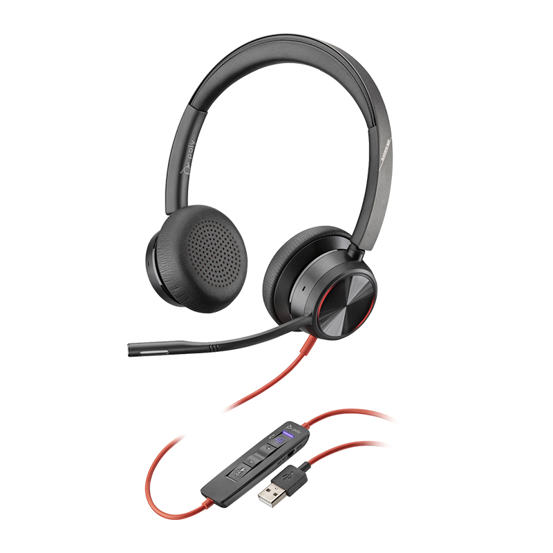 Poly Blackwire 8225 Stereo Headset 有線耳機